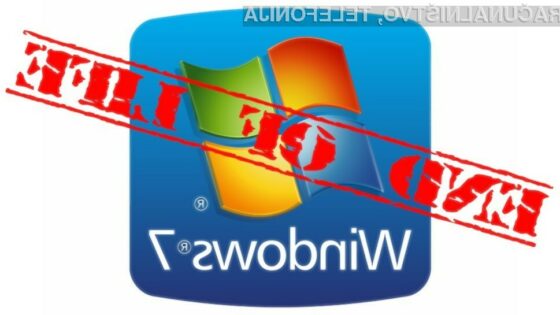 Windows 7 bo uporabnike še ostreje opozarjal na nujnost nadgradnje na novejši operacijski sistem.