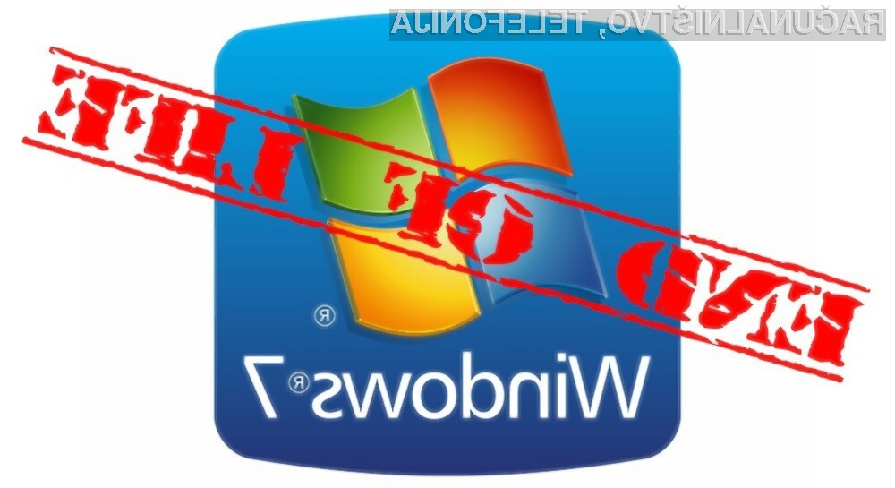 Windows 7 bo uporabnike še ostreje opozarjal na nujnost nadgradnje na novejši operacijski sistem.
