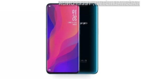 Baterija pametnega mobilnega telefona Oppo Find X2 se bo napolnila kot za stavo.