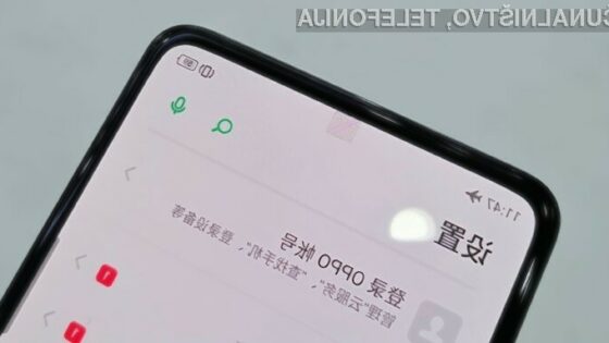 Inovativna spletna kamera pod zaslonom podjetja Oppo je navdušila mnoge!