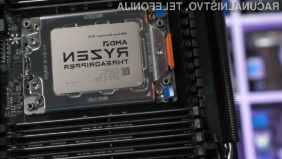 Procesor AMD Ryzen Threadripper 3970X se navija kot za stavo!