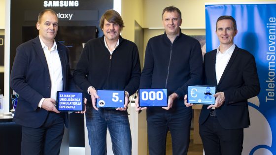 Slovensko onkološko društvo za moške OnkoMan prejelo donacijo v višini 5.000 evrov