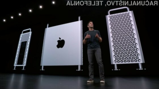 Vstopna različica osebnega računalnika Apple Mac Pro je v Združenih državah Amerike vrednotena na preračunanih 5.423 evrov.