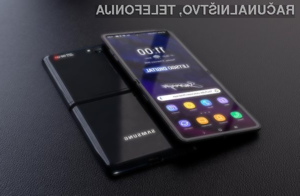 Za prepogljivi pametni mobilni telefon Samsung Galaxy Z Flip bo treba odšteti med 770 in 1.150 evri.