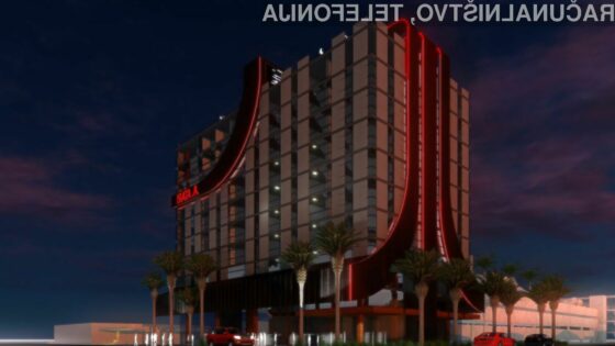Hotel podjetja Atari naj bi izgledal nadvse futuristično.