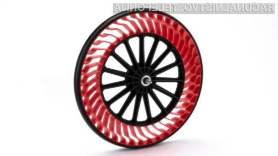Brezzračna pnevmatika podjetja Bridgestone bo sprva na voljo za kolesa.