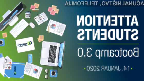Izkažite se na CRMT Bootcampu 3.0