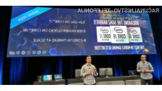 Superzmogljivi Intel Core i9 za prenosne računalnike!