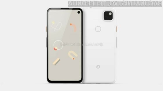 Pametni mobilni telefon Google Pixel 4a naj bil na voljo v začetku leta 2020.