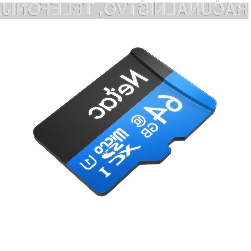 Zmogljiva pomnilniška kartica Netac P500 je lahko vaša že za 9,10 evrov!