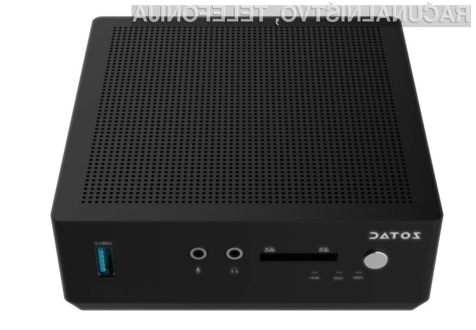 Ključna razlika med modeloma Zbox MA621 nano in Zbox CA621 nano je način hlajenja procesorja AMD Ryzen 3200U.
