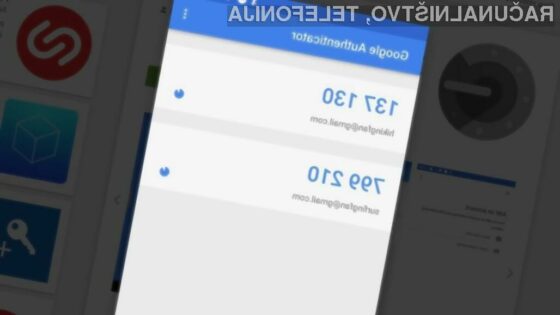 Uporabljate Google Authenticator?