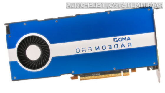 Grafična kartica AMD Radeon Pro W5500 za relativno malo denarja ponuja veliko.