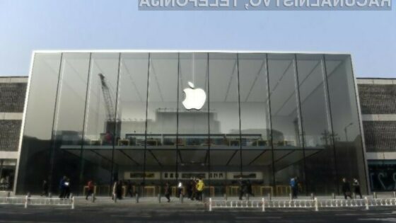 Podjetje Apple je preventivno zaprlo vse svoje fizične trgovine na Kitajskem.