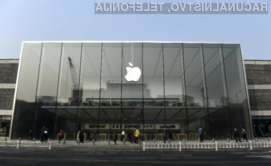 Podjetje Apple je preventivno zaprlo vse svoje fizične trgovine na Kitajskem.