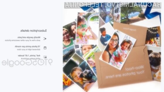 Storitev Google Photos odslej omogoča samodejno tiskanje fotografij na fotopapir.
