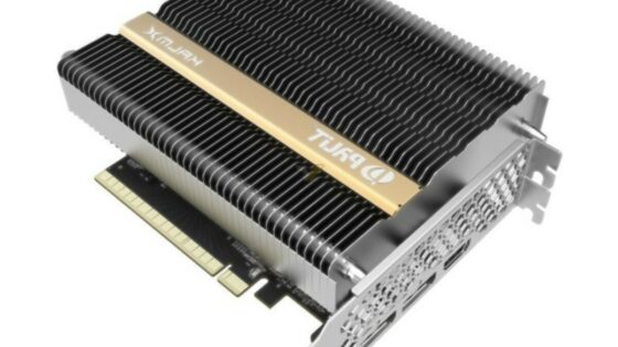 Grafična kartica Palit Microsystems GeForce GTX 1650 KalmX je pri delovanju povsem tiha.
