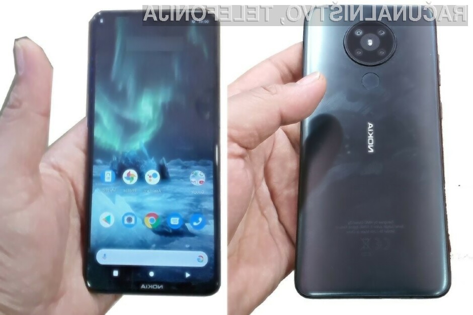 Pametni mobilni telefon Nokia 5.2 naj bi bil pisan na kožo ljubiteljem fotografije.