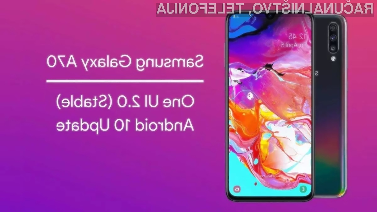 android 10 a70 release date