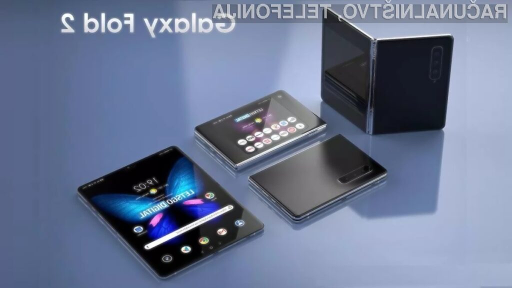 Samsung Galaxy Fold 2 naj bi bil opremljen z največji prepogljivim zaslonom doslej!