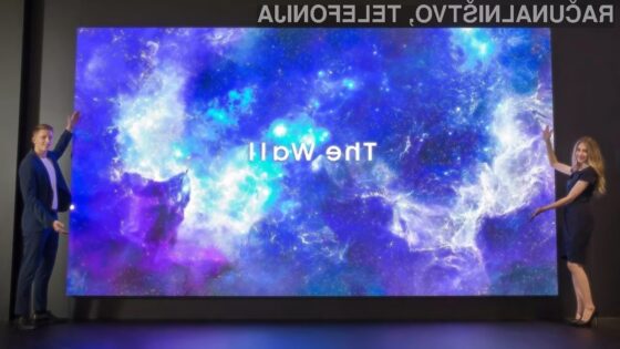 Televizorji Samsung družine Wall TV enostavno nimajo konkurence!