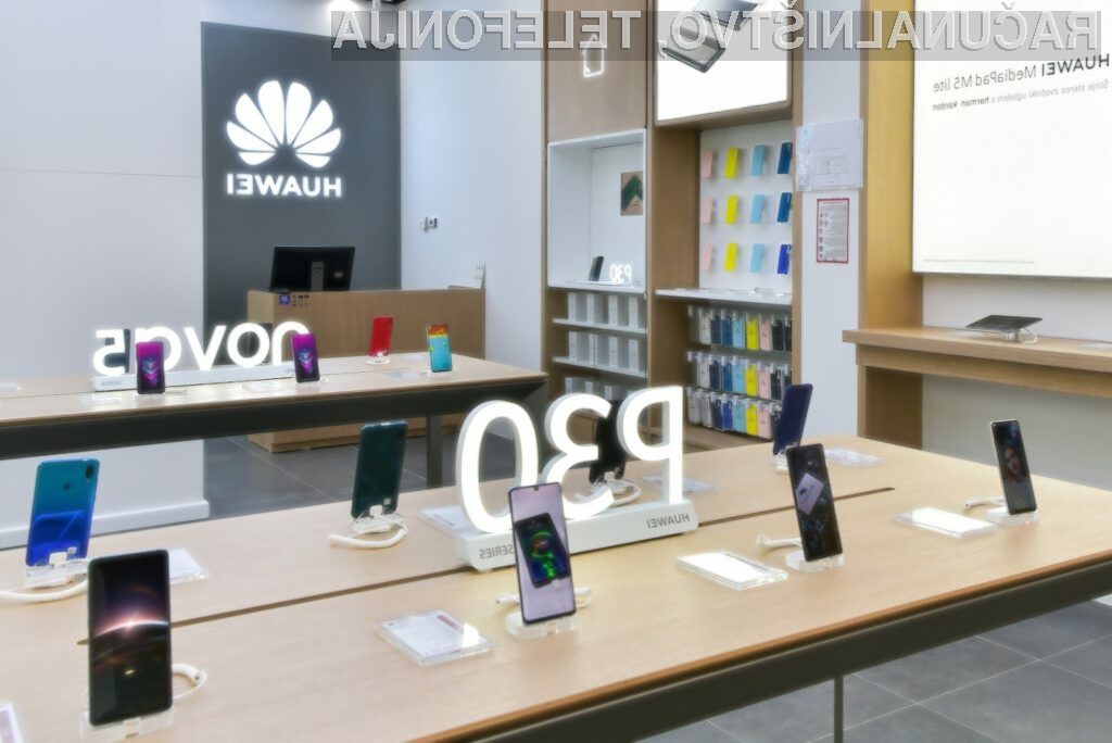 Huawei s prvo trgovino tudi v Sloveniji