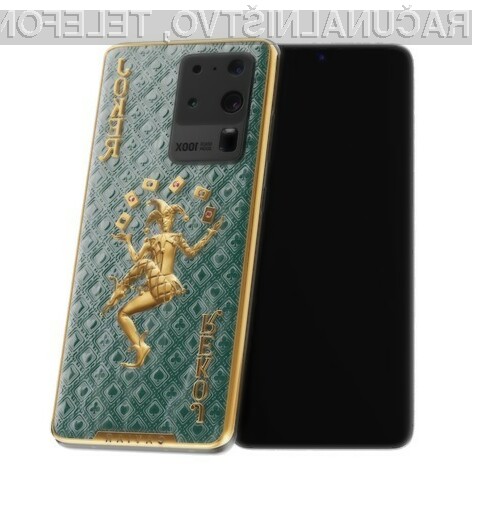 Podjetje Caviar je izdelalo zgolj 21 primerkov luksuznih pametnih mobilnih telefonov Samsung Galaxy S20 Ultra.