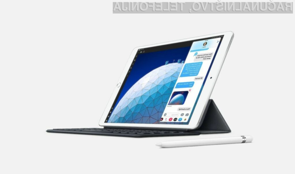 Težave z zasloni imajo tablični računalniki Apple iPad Air, ki so bili izdelani med marcem in oktobrom 2019.