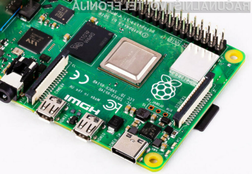 Novi Raspberry Pi 4 omogoča izdelavo še zmogljivejših sistemov!