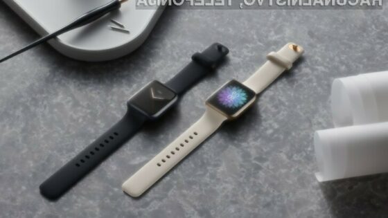 Pametna ročna ura Oppo Watch v marsičem posnema Applovo uro Watch.