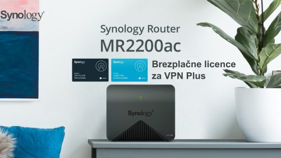 Licence VPN Plus Client VPN Access in Site-to-Site za uporabo navideznega zasebnega omrežja na usmerjevalnikih Synology so do 30. septembra 2020 brezplačne.