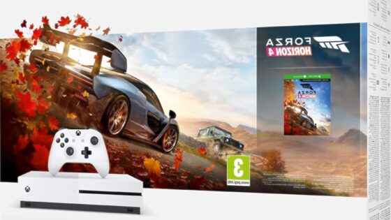Igralna konzola Xbox One S 1TB + Forza Horizon 4