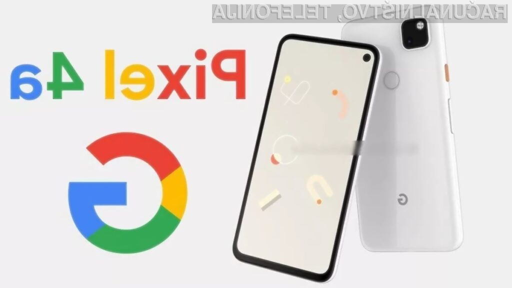Pametni mobilni telefon Google Pixel 4a naj bil na voljo kmalu.