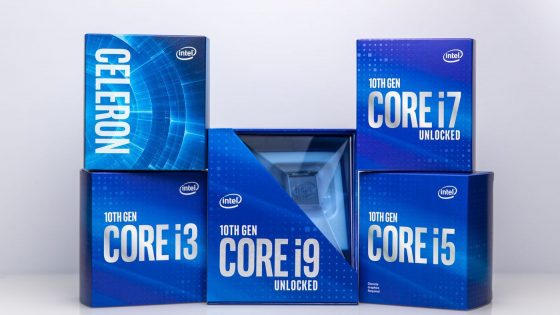 Intel Core™ procesorji 10. generacije so pred vrati