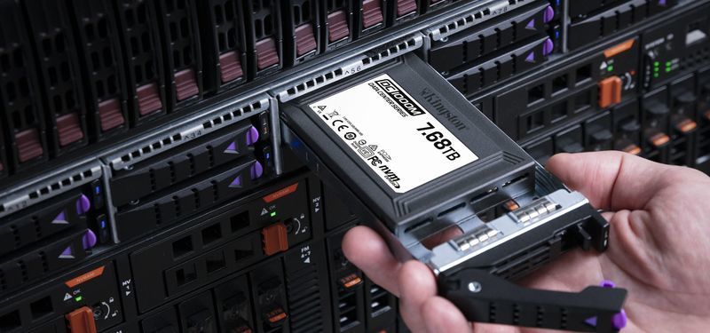 Kingston Technology s pogoni SSD z zmogljivostjo 7,68 TB, namenjenimi rabi v podatkovnih centrih