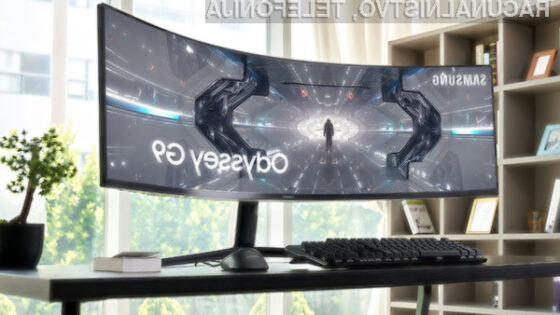 Ukrivljen zaslon Samsung Odyssey G9 je primeren tako za igre kot za gledanje filmov!
