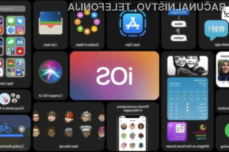Novi iOS 14 bo mogoče namestiti na vse naprave, ki lahko poganjajo iOS 13!