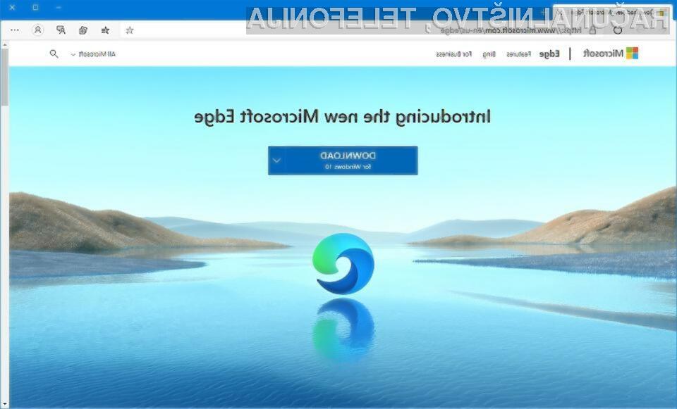 Novi Microsoft Edge že prekaša konkurenčni brskalnik Google Chrome.