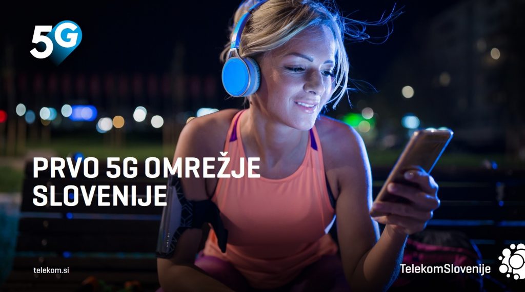 Telekom Slovenije s prvim komercialnim omrežjem 5G