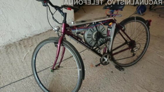 Električno kolo z motorjem električnega stroja bi lahko doseglo celo 150 kilometrov na uro.