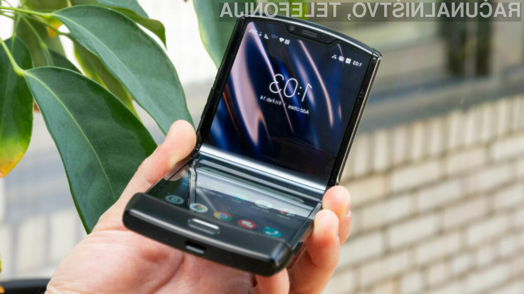 Motorola Razr s podporo mobilnemu omrežju 5G bo še boljši!