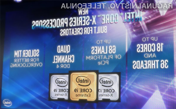 Intel umika zastarele procesorje Core X!