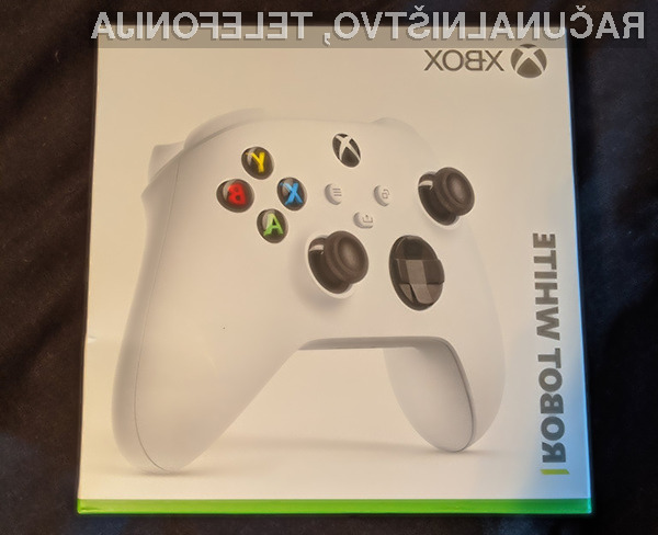 To naj bi bil uradni igralni plošček nove Microsoftove igralne konzole Xbox Series X.