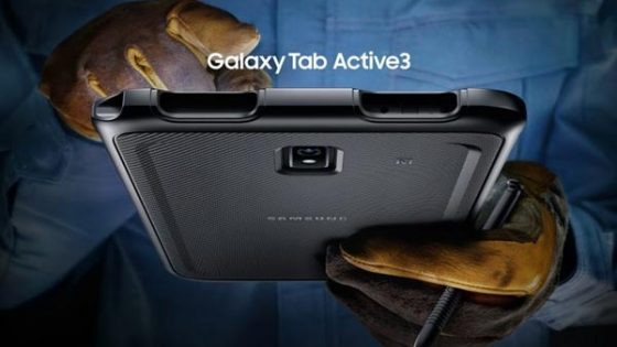 Tablični računalnik Samsung Galaxy Tab Active3 lahko uporabljamo praktično povsod!