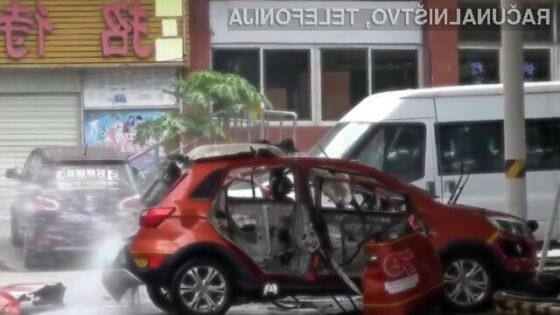Liti-jonske baterije se v primeru napake lahko kaj hitro vžgejo ali celo eksplodirajo.