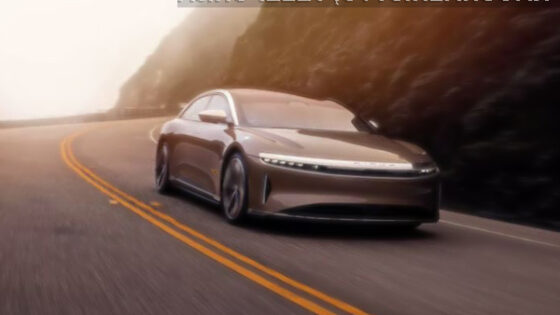 Eno polnjenje avtomobila Lucid Motors Air zadošča za kar 832 kilometrov.