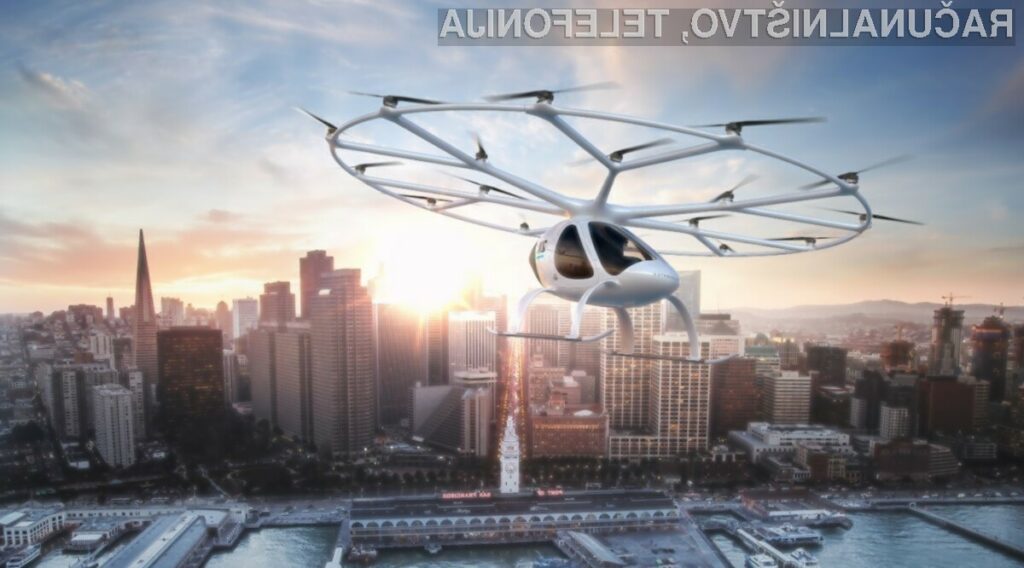 Električni helikopter Volocopter VoloCity je že pred časom uspešno opravil prvi polet s človeško posadko!