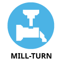 Camincam Mill-turn logotip