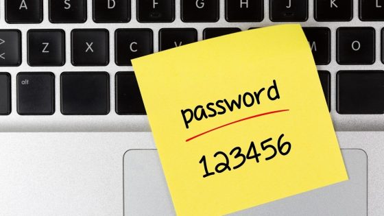 Priljubljenost gesla »123456« traja že vse od leta 2014.