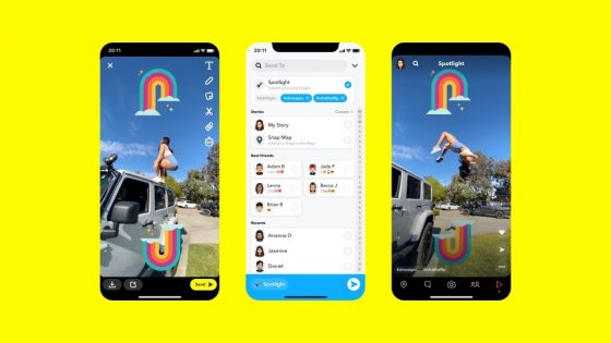 Snapchat ima z novo storitvijo Spotlight zagotovo velike načrte.